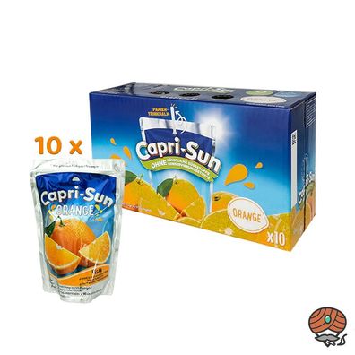 Capri-Sun Orange, Erfrischungsgetränk, 10x0,2 l
