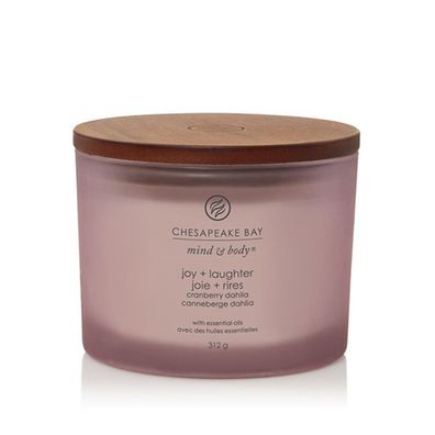Chesapeake Bay Joy + Laughter Duftkerze mit 3 Dochten 312 g