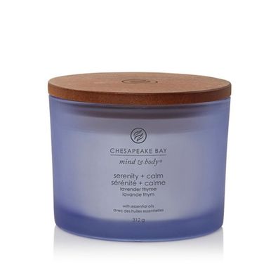 Chesapeake Bay Serenity + Calm Duftkerze mit 3 Dochten 312 g