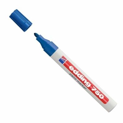 Dauermarker Edding 750 Blau 10 Stück