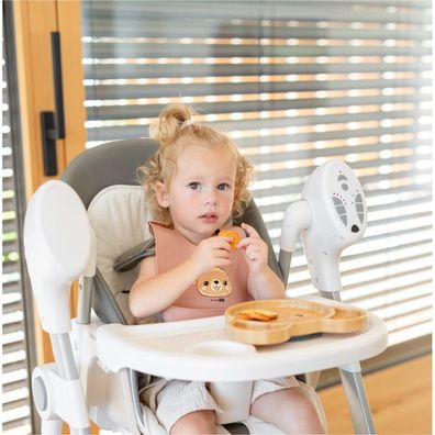 FreeON Silikon-Lätzchen Doggy, braun