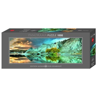 1000 Teile Panorama-Puzzle - Edition Humboldt: Blauer See