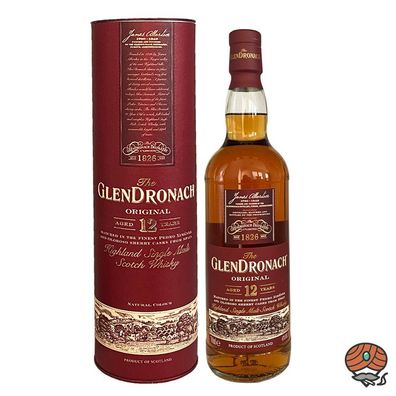 The GlenDronach 12 Jahre, Highland Single Malt Scotch Whisky, 43% Vol. 0,7 l