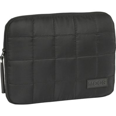 safta - Moos 642286934 Laptophülle, gepolstert, Schwarz, 31 x 23 x 2 cm, mehrfarbig