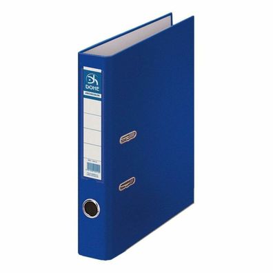 Ordnerbox mit Hebelmechanik DOHE A4 28,5 x 32 x 45 cm Blau 12 Stück