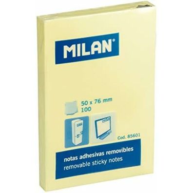 Haftnotizen Milan 56 x 76 mm Gelb 10 Stück