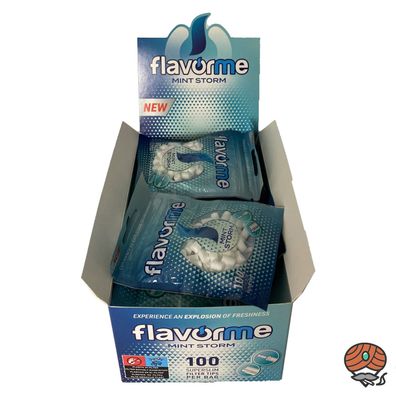 Box Flavorme Superslim Filter Tips Menthol, 5 mm, 20 Beutel à 100 Feinfilter