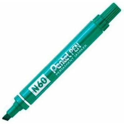 Dauermarker Pentel N60 Aluminium grün 12 Stück