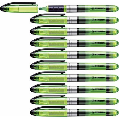 Textmarker Stabilo Navigator grün 10 Stück