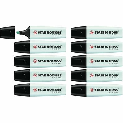 Textmarker Stabilo Boss türkis 10 Stück