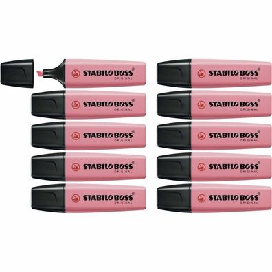 Textmarker Stabilo Boss Rosa (10)