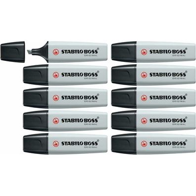 Textmarker Stabilo Boss Grau (10)