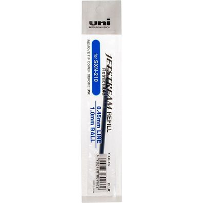 Kugelschreibermine Uni-Ball Jetstream Premier SXR-10 Blau 1 mm 12 Stück