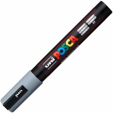 Filzstifte POSCA PC-5M Grau 6 Stück
