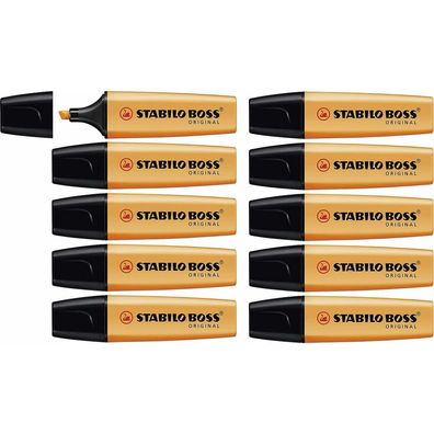 Textmarker Stabilo Boss Orange 10 Stück