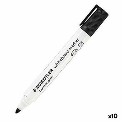 Filzstifte Staedtler Weißes Brett Schwarz (10 Stück)