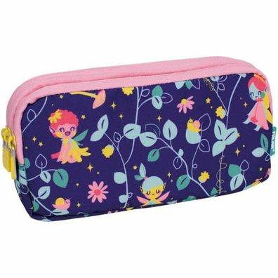 Dreifaches Mehrzweck-Etui Milan Fairy Tale Lila (20 x 11 x 6,5 cm)