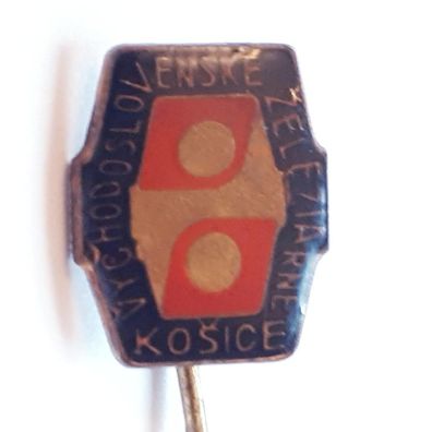 Anstecknadel Tschechoslowakei Ostslowakische Eisenwerke Kosice