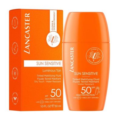 Lancaster Sun Sensitive Fluido Bronceador Luminoso Spf50 30ml