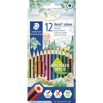 Bleistifte Set Staedtler Noris Colour Wopex Bunt Ökologisch (10 Stück)