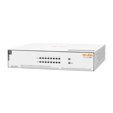 HPE Aruba Instant On 1430 8G Class4 PoE Switch 8-fach