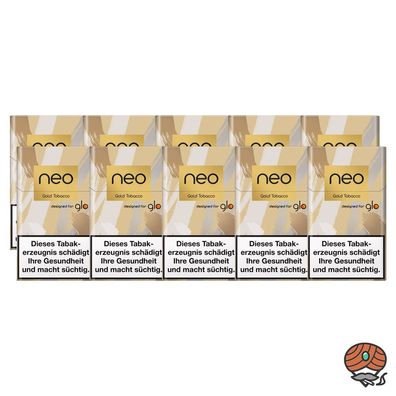 neo Tobacco Gold für GLO Tabak Heater - Tabak Sticks 10x 20 Stück