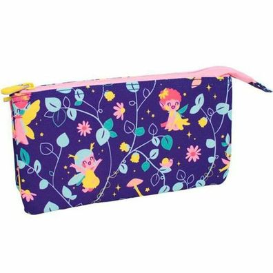 Allzwecktasche Milan Fairy Tale 5 Fächer Lila (22 x 12 x 4 cm)