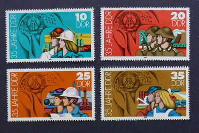 DDR MiNr. 2898-2901 postfrisch** (AK 127)