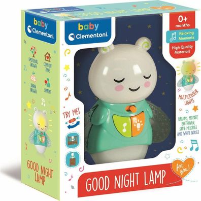 Clementoni BABY Nachtlampe Glühwürmchen mit Melodien