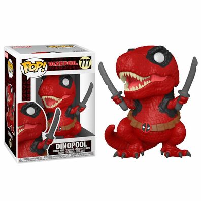 Marvel Deadpool 30th Anniversary POP! Vinyl Figur Dinopool 9 cm
