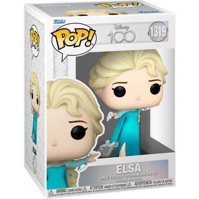 Funko POP! Disney: Disney 100 - ELSA - Vinyl-Sammelfigur