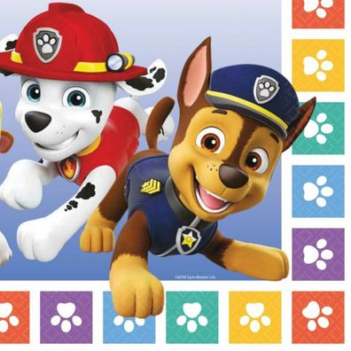 PAW Patrol Servietten, 18 Stk