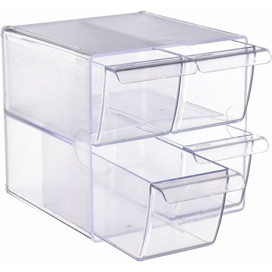 Mehrzweck-Organizer Archivo 2000 Durchsichtiges (19 x 15 x 15 cm)