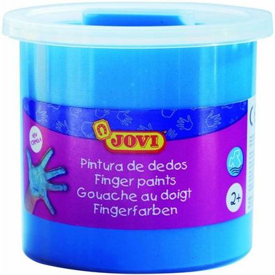 Fingerfarbe Jovi Etüie 5 Stücke 125ml Blau