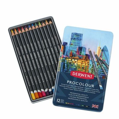Buntstifte Derwent Procolour Bunt