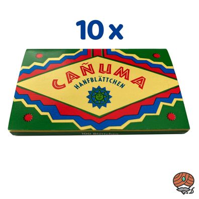 Canuma Papers Double Window 10x 100 Hanfblättchen