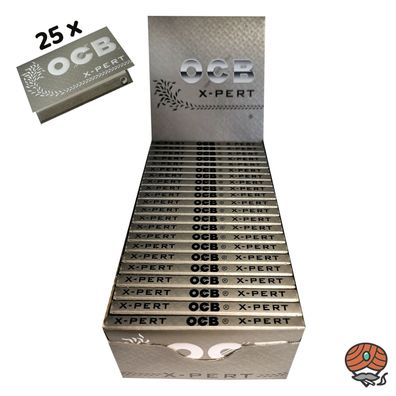 1 Box OCB X-PERT kurz Drehpapier 25 x 100 Blättchen