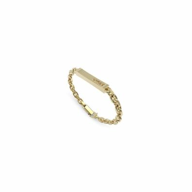 Stylish gold-plated bracelet X Plate JUXB03000JWYG - Dimension: 21 cm - S