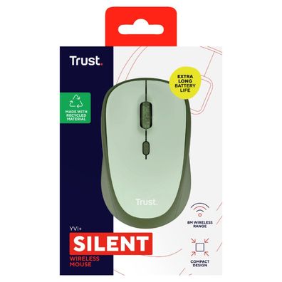 TRUST YVI+ Kabellose MAUS ECO GREEN