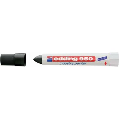Dauermarker Edding 950 Schwarz 1 mm (10 Stück)