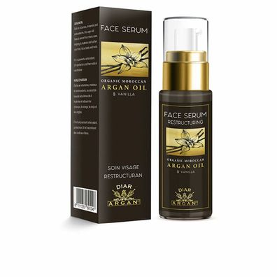 Restructuring FACIAL SERUM pure argan and vanilla 30ml