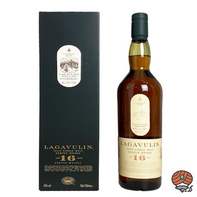 Lagavulin 16 Jahre Islay Single Malt Scotch Whisky, 43% Vol. 0,7 l