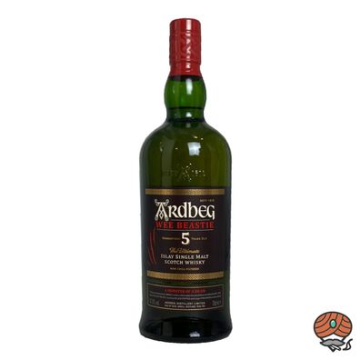 Ardbeg Wee Beastie 5 Jahre Islay Single Malt Scotch Whisky, 47,7% Vol. 0,7 l