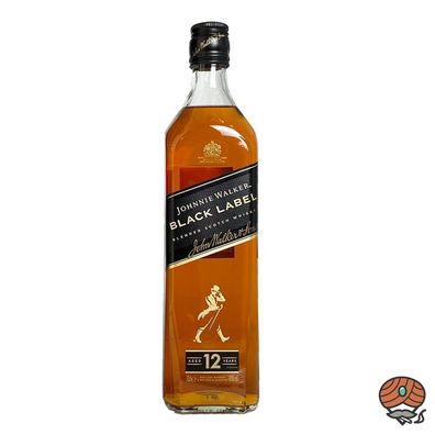 Johnnie Walker Black Label 12 Jahre Blended Scotch Whisky, 40% Vol. 0,7 l