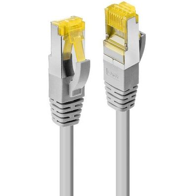 LINDY Patchkabel Cat6A S/FTP LSOH Cat7 Rohkabel grau 15m
