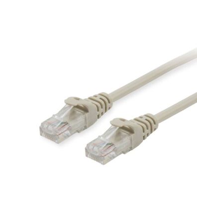 Equip Patchkabel Cat6 U/UTP 2xRJ45 7.50m beige Polybeutel