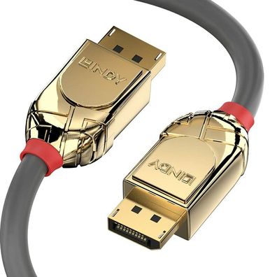 LINDY DisplayPort Kabel Gold Line 4K60Hz 5m