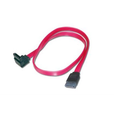Digitus SATA Anschlussk. L-Typ Bu/Bu 0,5m SATAII/III 90°Ans Polybeutel