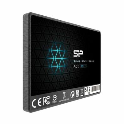 SSD 512GB Silicon Power 2.5" Sataiii A55 3D Nand TLC