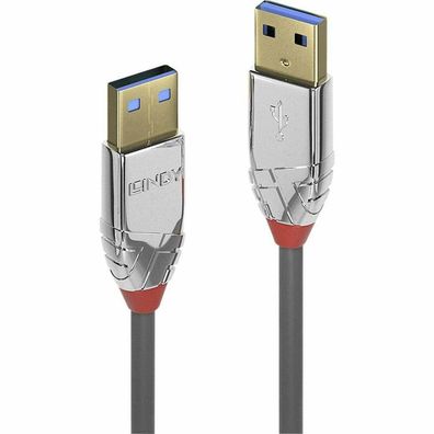 LINDY USB 3.0 Kabel Typ A/A Cromo Line M/M 5m